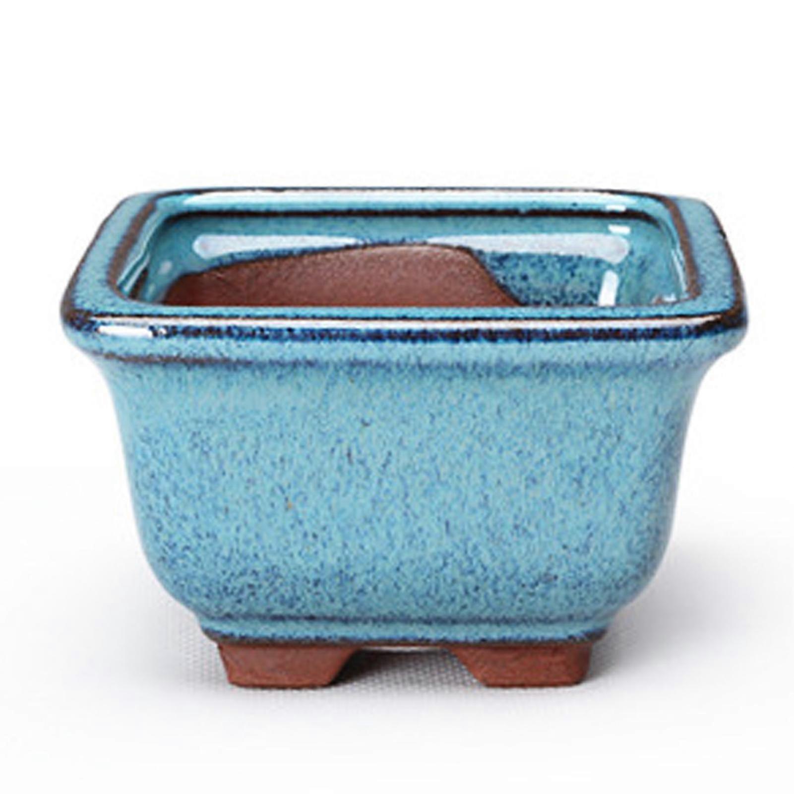 Ceramic Square Planter with Drainage