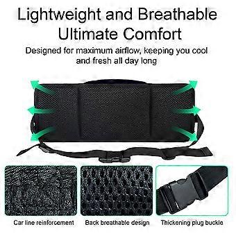 Hands Free Dog Leash for Two Dogs, Dual Padded Handles, Bungee Shock Absorbing Walking Lead with Multifunctional Pouch for Jogging Running