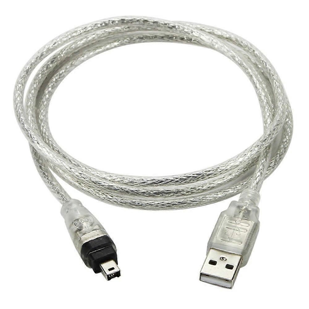 USB 2.0 to Firewire Mini-4Pin Adapter Cable for Studio Setups