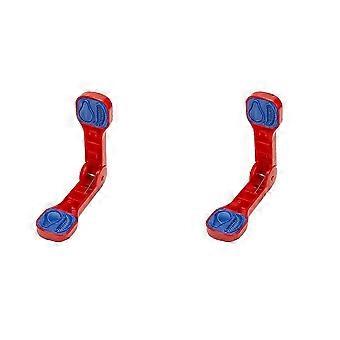 2X Trout dough Bait Mold Tackle Multifunctional Fishing Bait Mold Portable Supplies Fishing Accessories Red
