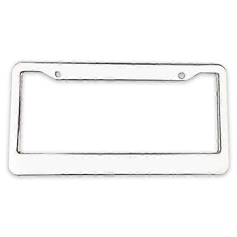 Slim 1.0mm Chrome Stainless Plate Frame