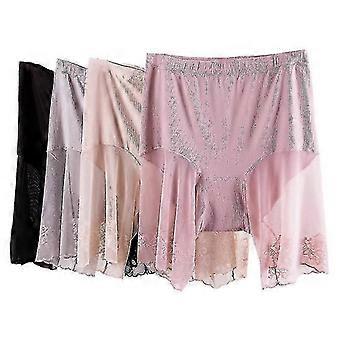 Slip Shorts pour femmes sous robe, sous-vêtements lisses sans coutures Dentelle Cuisse Culotte Short de sécurité Short sous jupe