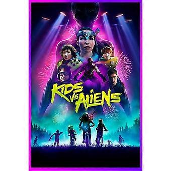 Kids Vs Aliens Movie Wooden puzzle BD-3490