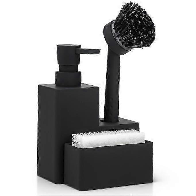 Multi-Function 3-in-1 Black Dispenser