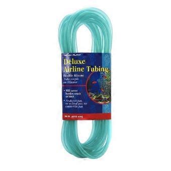 Penn Plax Delux Airline Tubing - Silicone, 20' Long x 3/16" Diameter