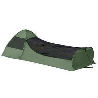 Camping Sleeping Bag Tent with Skylight Green Automatic Pop Up Design for Hiking and Outdoor