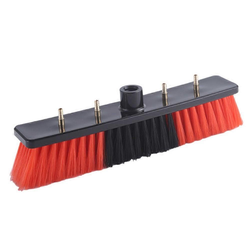 Solar Panel Cleaning Brush with Water Flow - Window & PV Panel Washer Tool