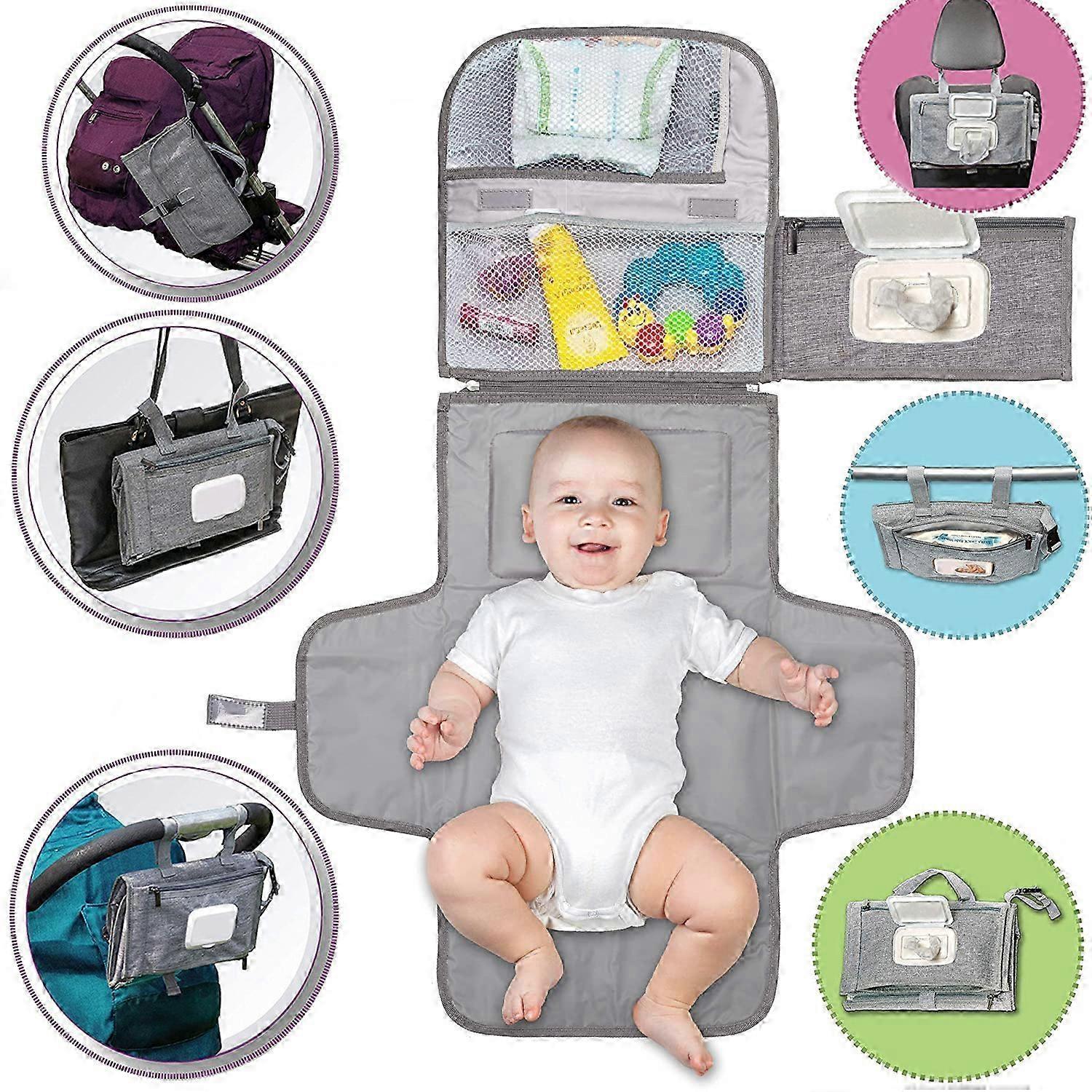 Waterproof Portable Diaper Changing Pad