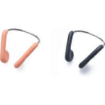This two-pack of silicone swimming nose plugs/nose clips is suitable for adults, children, and beginner swimmers for competitions and training. All ac