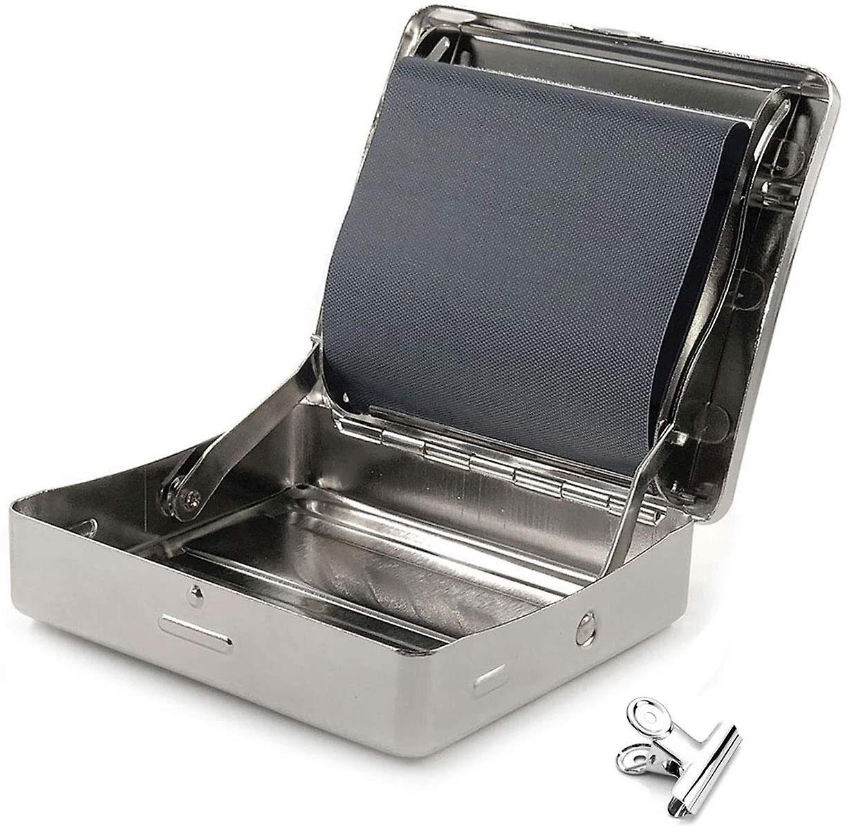 Metal Automatic Cigarette Tobacco Smoking Rolling Machine Herb Roller 70mm (random Pattern)