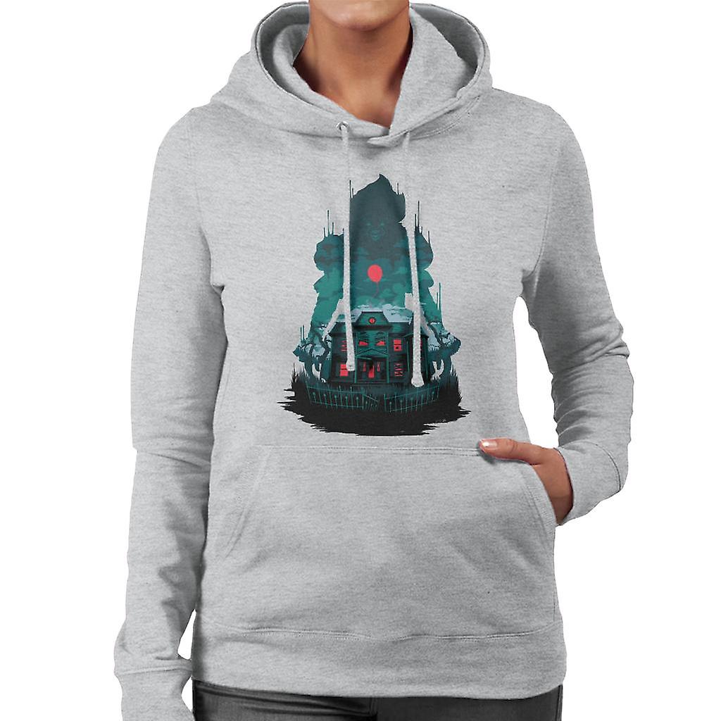 IT Pennywise House Red Balloon Sudadera con capucha para mujer