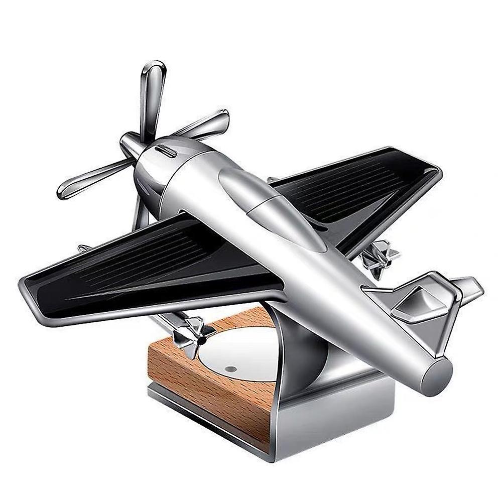 Creative Solar Airplane Car Perfume Decoration Solid Aroma Diffuser