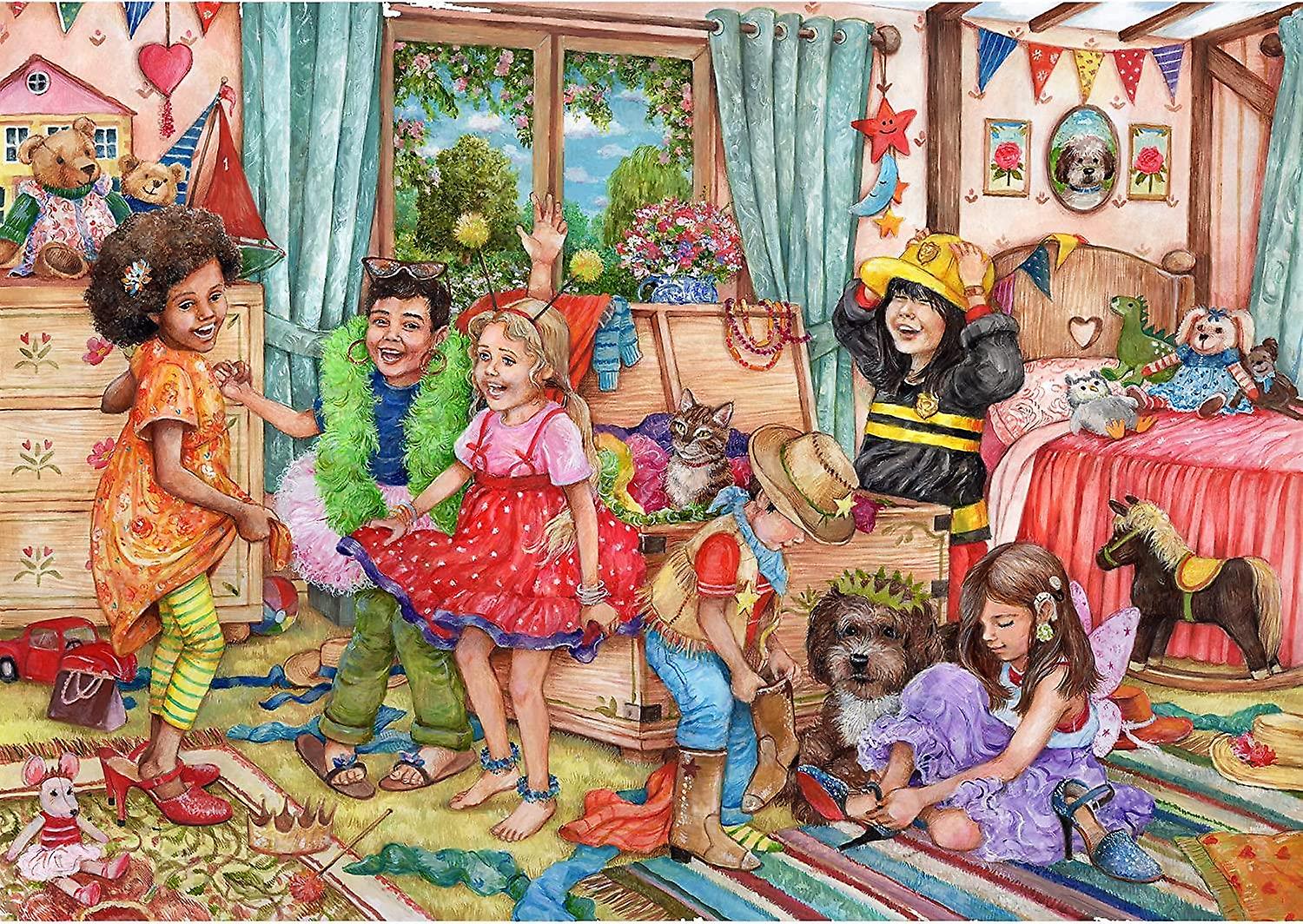 Gibsons Fancy Dress Fun Jigsaw Puzzle (500 Pieces)