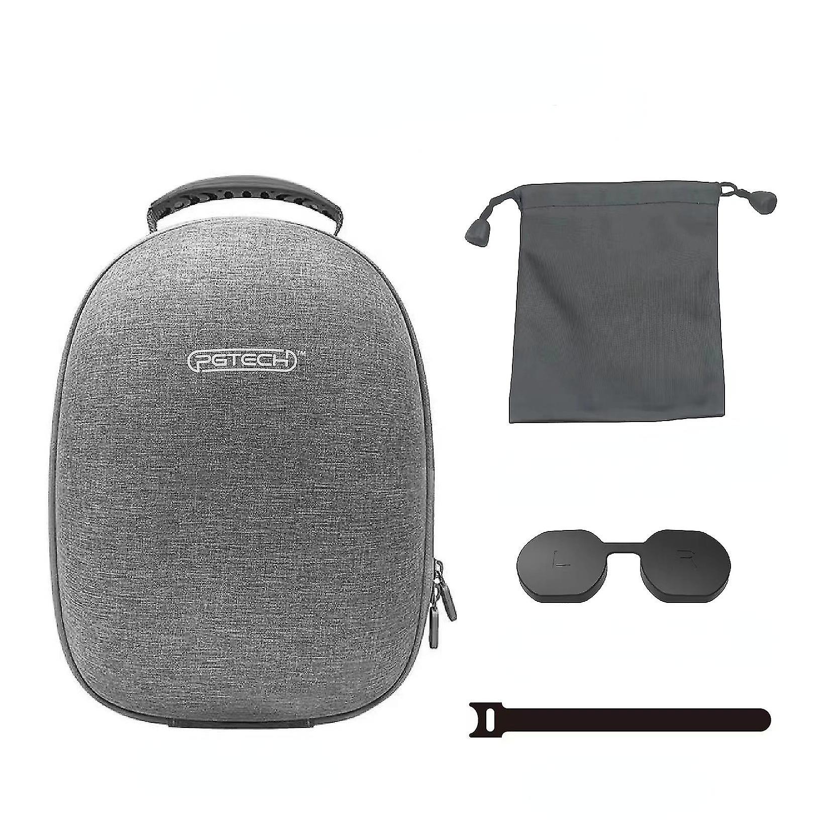 Ps Vr2 Carrying Case,portable Hard Shell Travel Storage Case Compatible Ps Vr2 Headset And Controllers Accessories Bundle With Cable Ties & Lens Prote