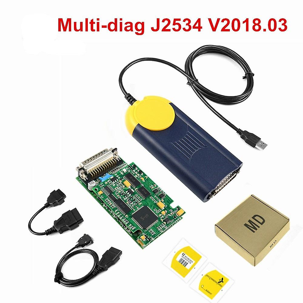 Neues Actia Multidiag J2534 Multidiag J2534 2018.03 Multidiag Access Pass-Thru Obd2 Device Multi Diag J2534 Diagnosetool