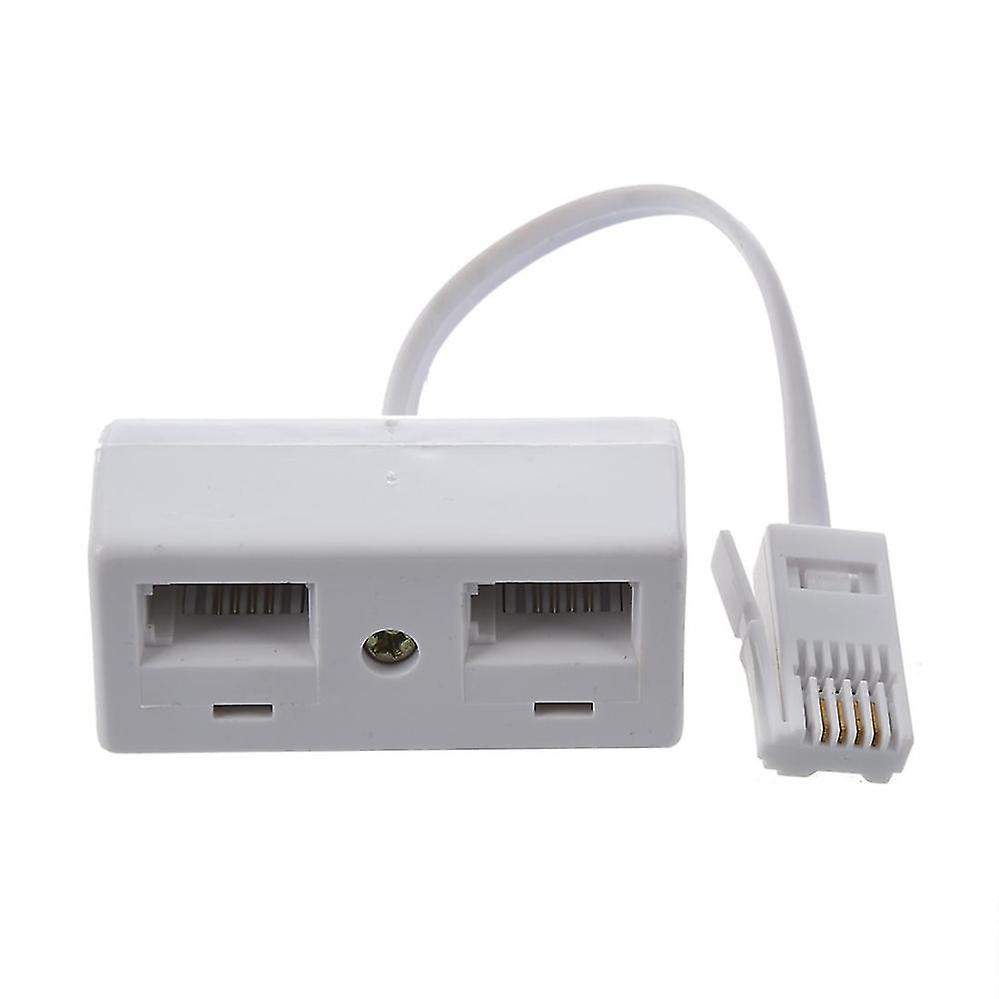 One Bt Plug To Two Uk Bt Telephone Socket Adapter Splitter