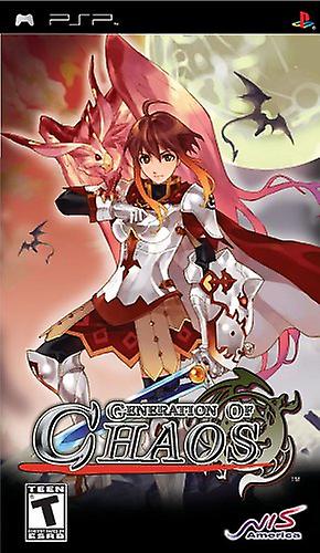 Generation of Chaos  Game - PSP - PAL - New & Sealed