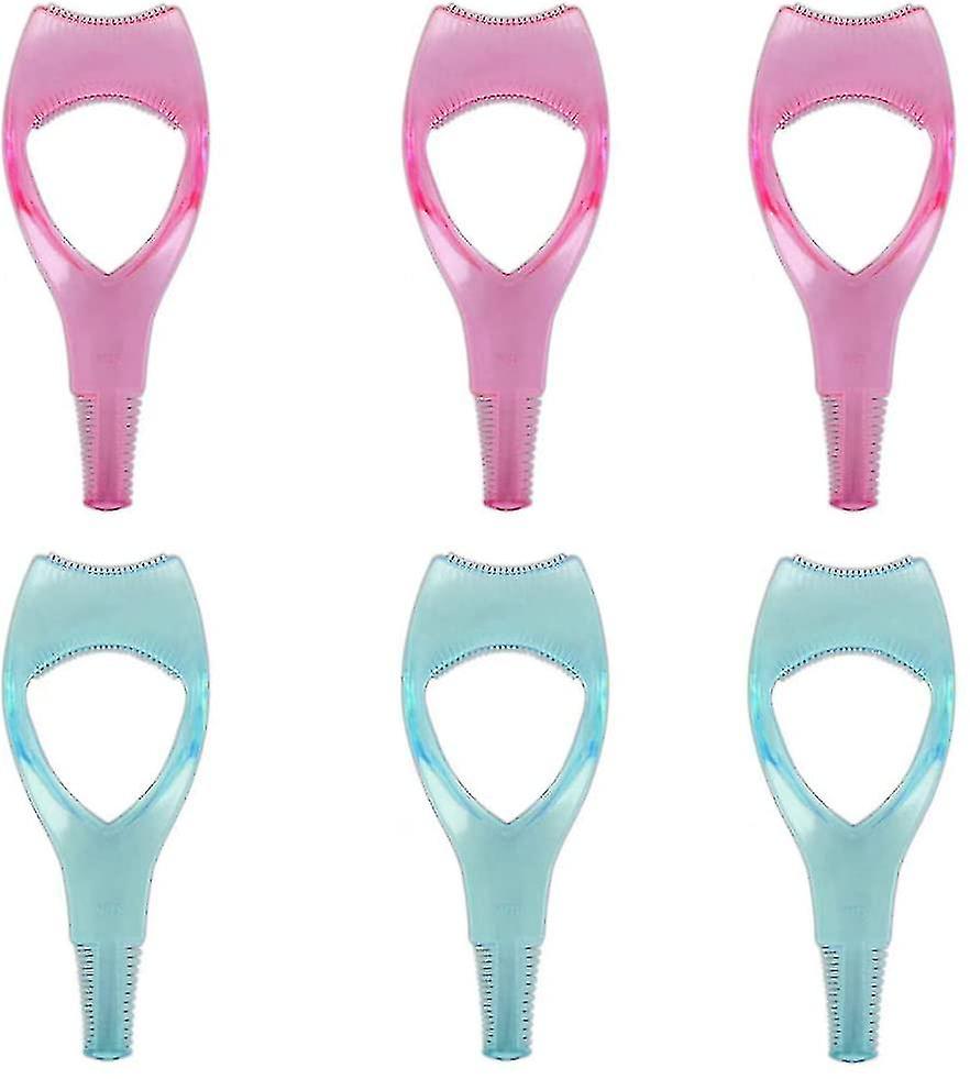 6pcs Mascara Applicator Guide Tool Eyelash Comb Makeup Makeup Eyelash Tool 3in1 Eye Lash Brush Mascara Applicator Guide Eyelash Comb Cosmetic Tool