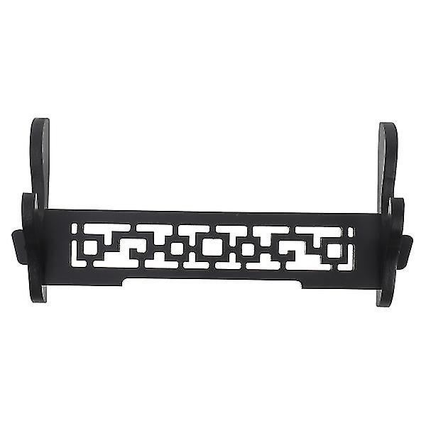 Wood Flute Holder Wall-mounted Swords Holder Single Layer Swords Rack Samurai Swords Rack