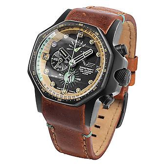 Atomic Age Men's Watch Analog Quartz with Cowhide Bracelet YM86-640C697