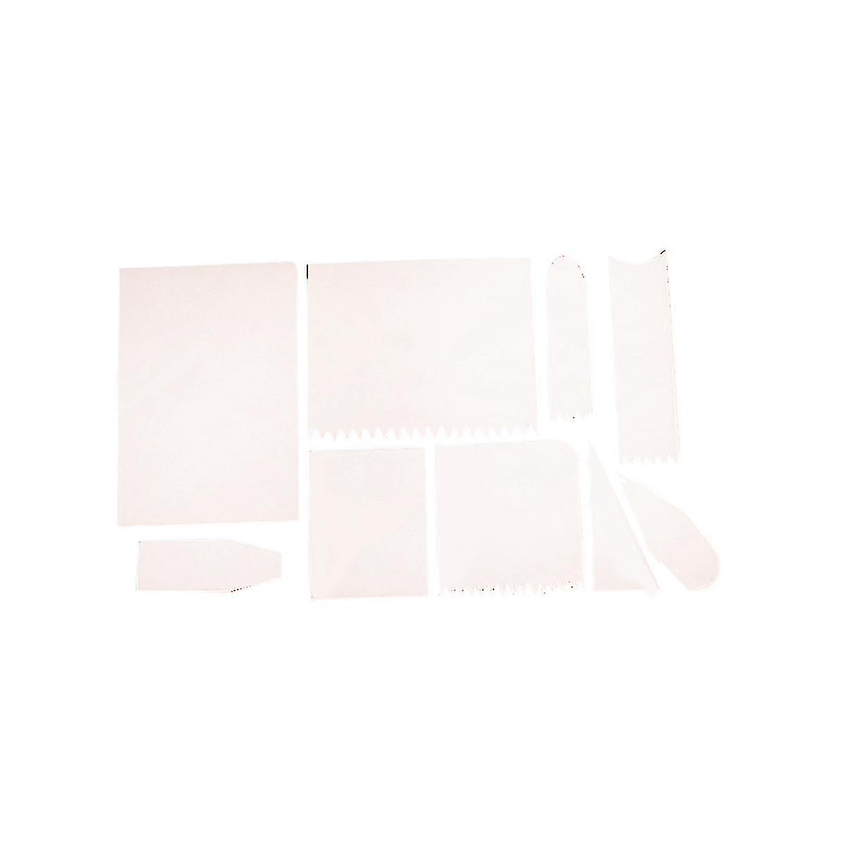 Diy Plastic Cake Soft Scratch Mousse Cream Spatula Edge Cutter Cupcake Baking Decorating Kitchen To