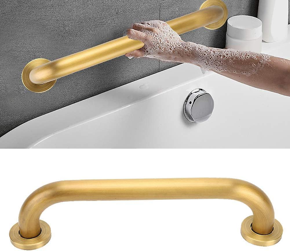 Kupfer-Duschhaltegriff, ölgeriebener Gold-Duschgriff, Senioren-Sicherheits-Handlauf-Stützstange, Senioren-Bad-Wandgriff-Assist-Sicherheitshaltegriff