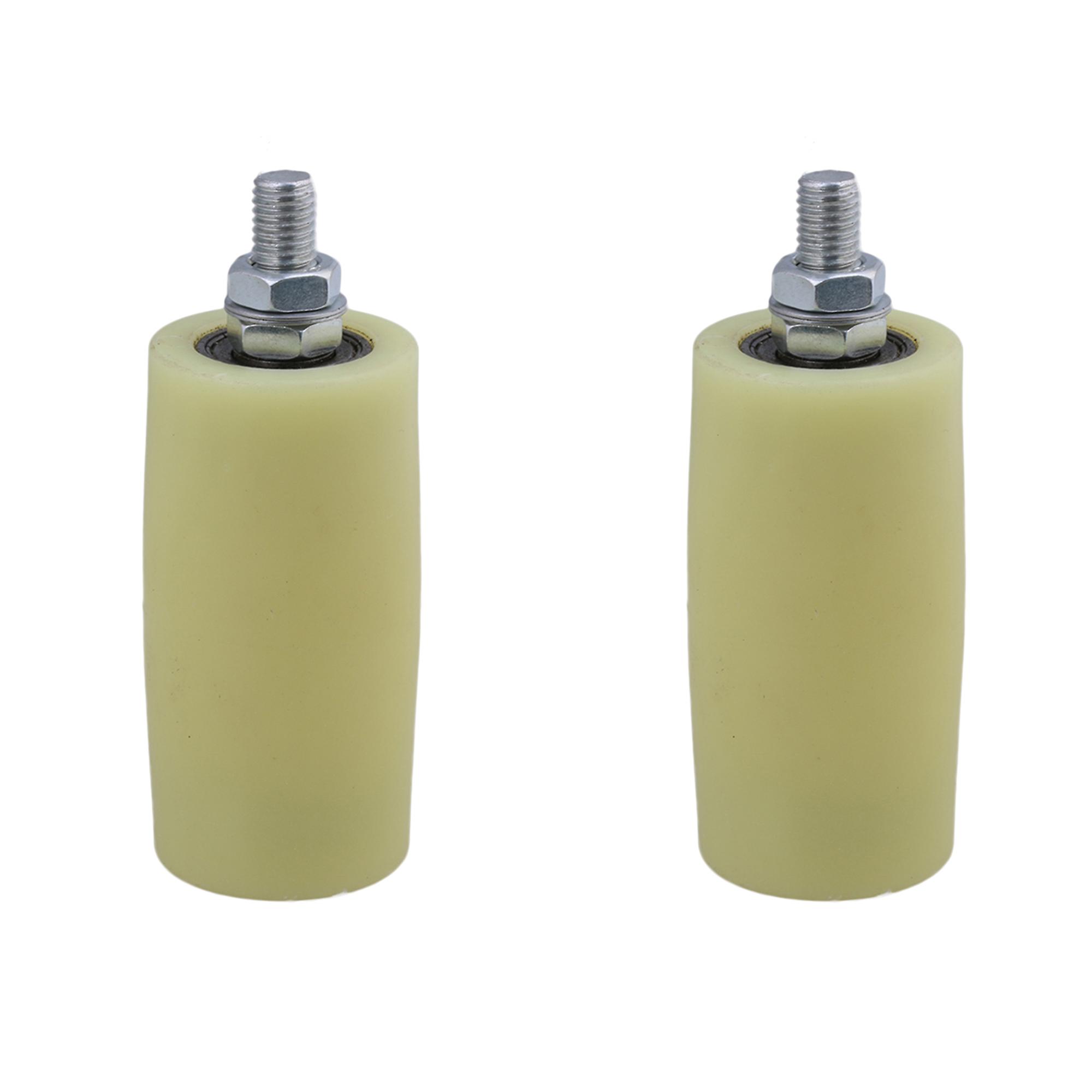 2pcs Roller Wheel M12 Replacement Parts 5x10cm for Industrial Accessory