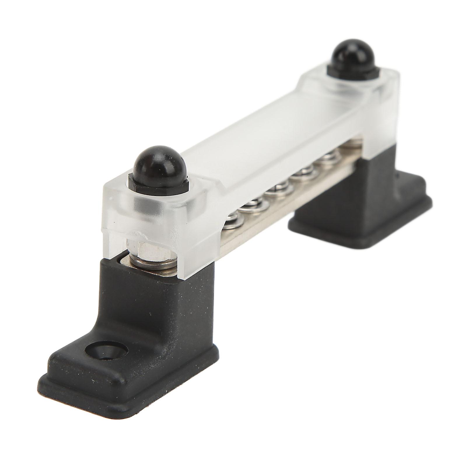 Power Distribution Block 6 Terminal 12‑48V 150A Bus Bar Junction Block for Cars RVs Boats Yachts Trucks 