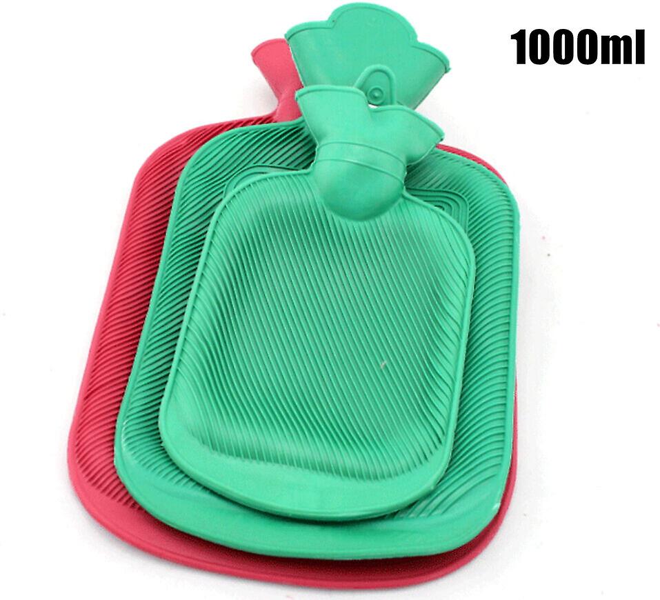Gummi VARMT VANDFLASKE Taske VARM Afslappende Varme / Kold Terapi 1000ml-2000ml