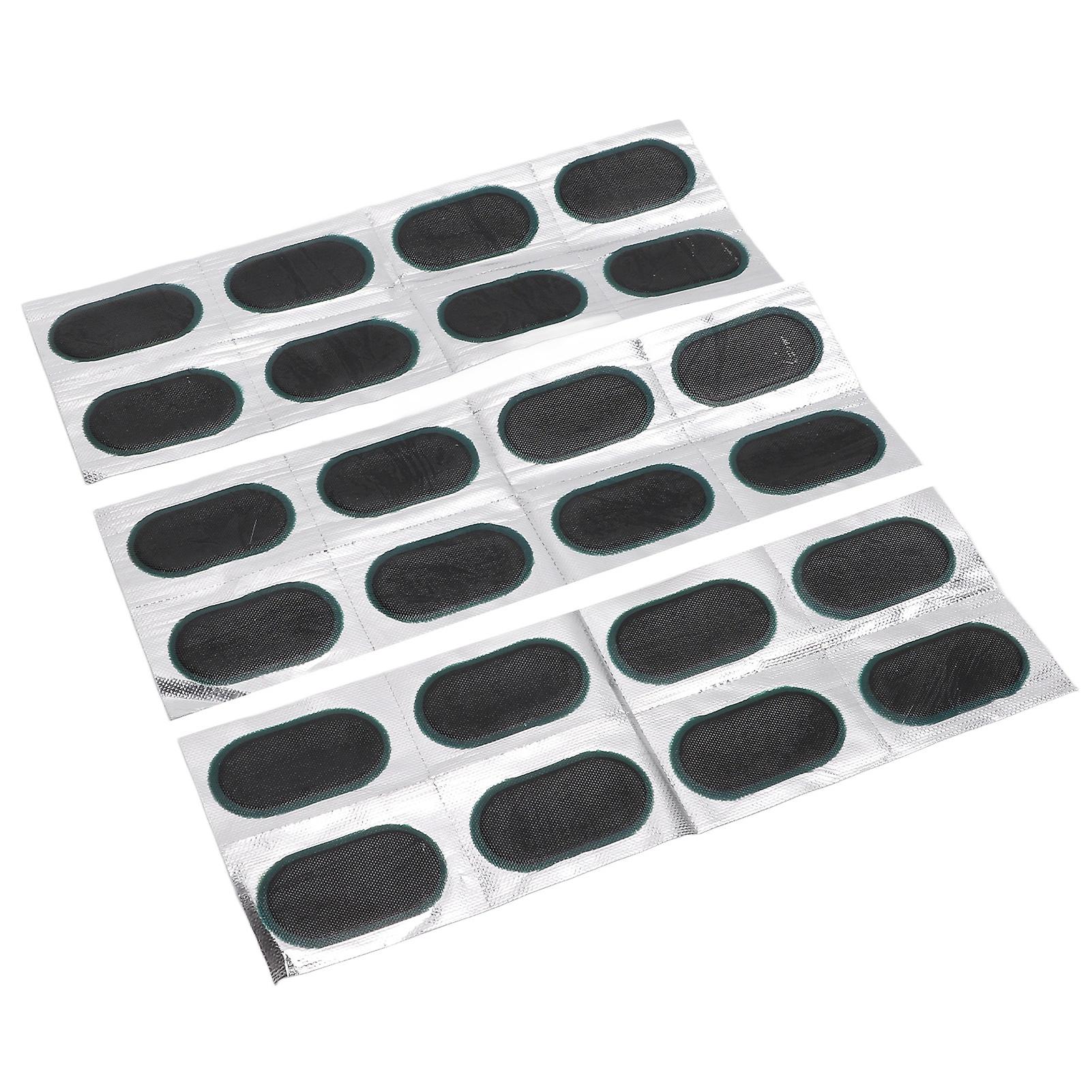Rubber Repair Patch Kit Rubber Repair Inner Tire Tube Patch with Glue for Electromobile Bicycle
