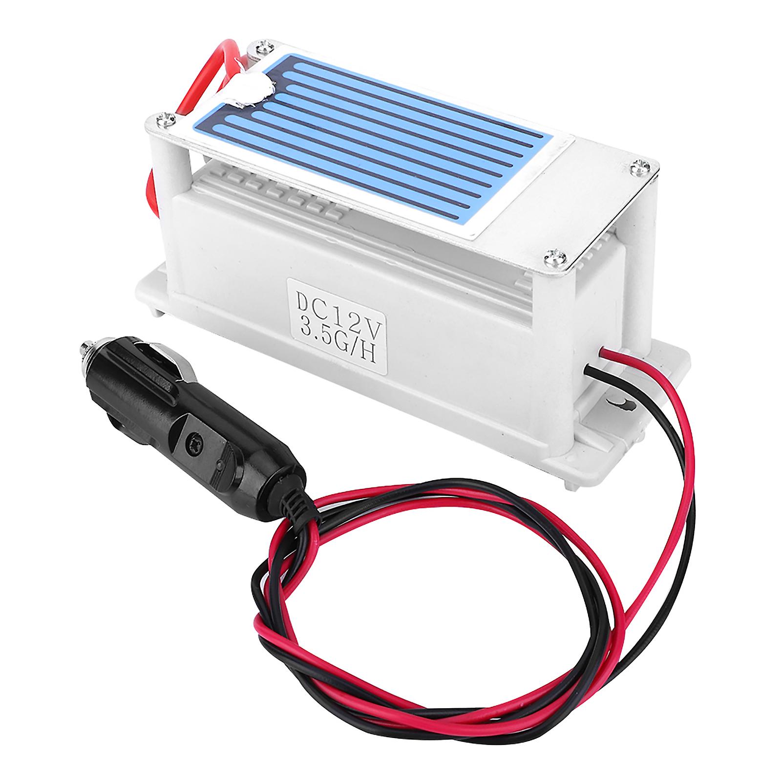 3.5g DC12V Integrated Car Ozone Generator Ozonizer Machine Air Purification Cleaning Tool