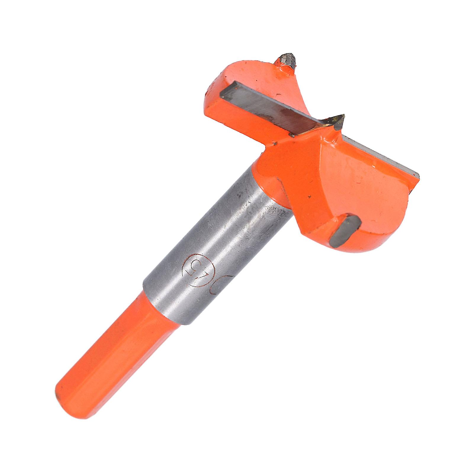 Forstner Drill Bit Carbide Boring Hinge Hole Opener Bits Woodworking Drill Bit for Wood45mm 