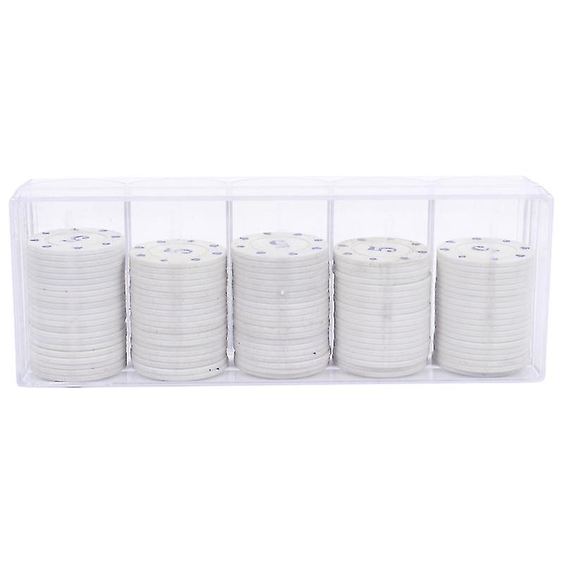 100pcs Plastik Spiel Münzen