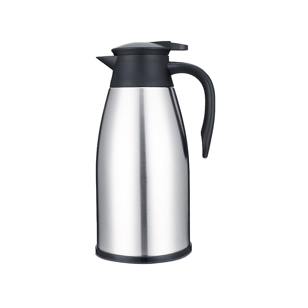 Stainless Steel Insulation Bottle Double Walled Vacuum Flask 2L Keep Heat Cold for Beverage Tea Coff