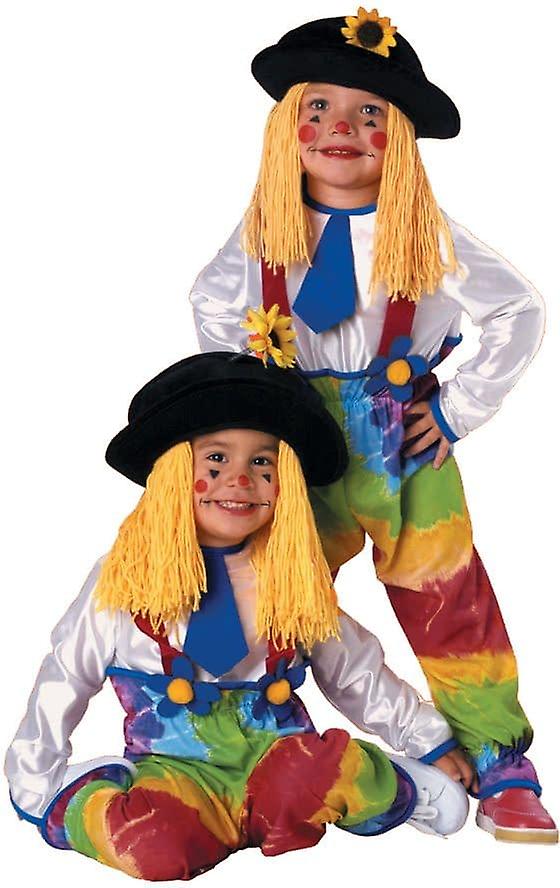 Flower Clown Child Costume
