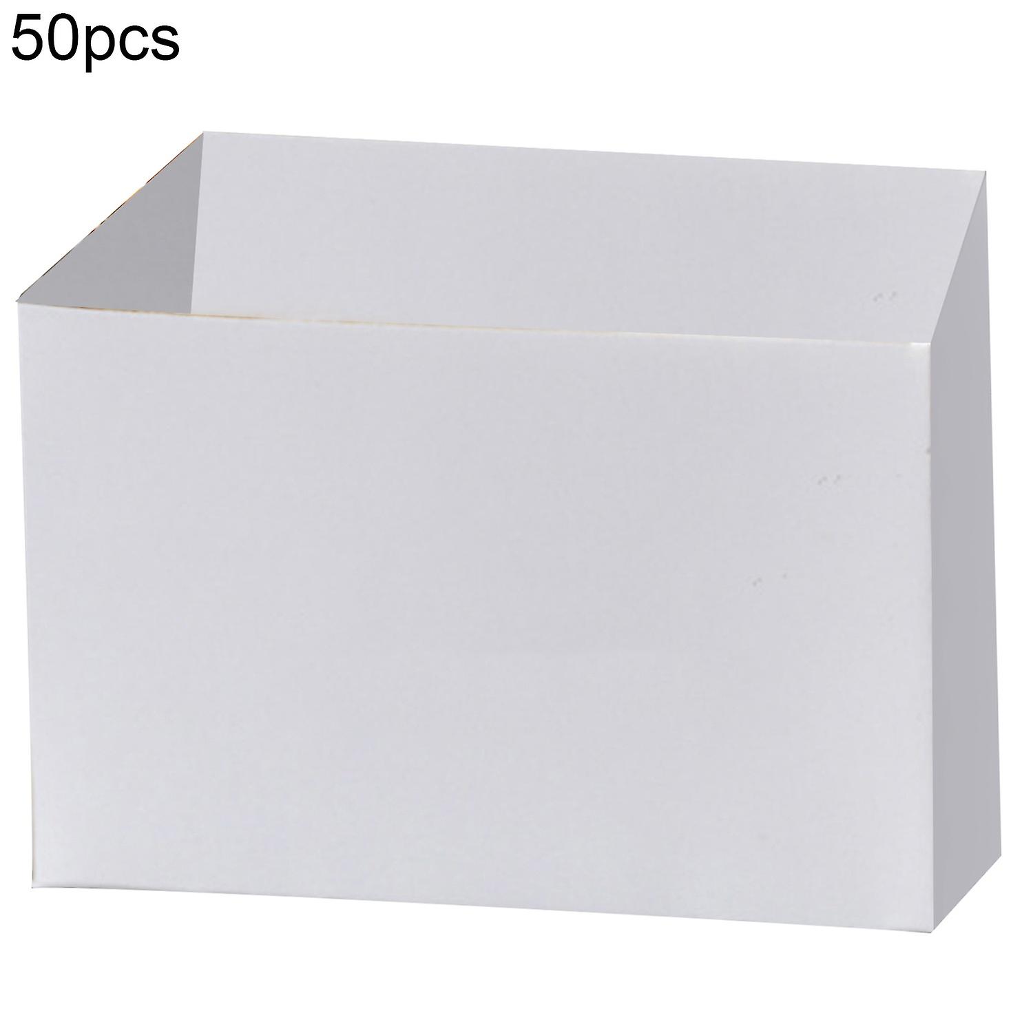 50Pcs Sandwich Take Out Container Disposable Anti-deformed Paper DIY Chocolates Food Packaging Box