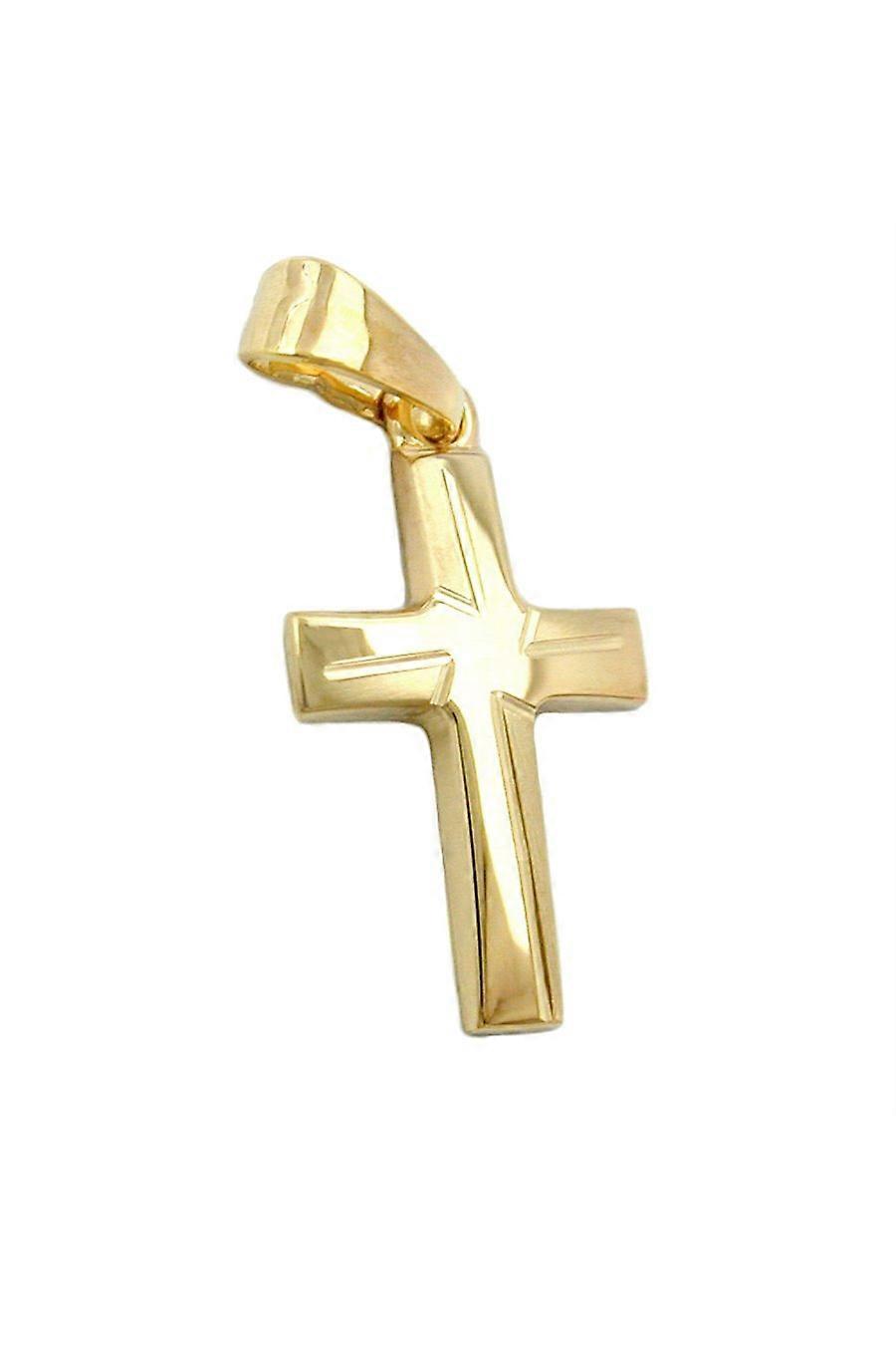 Pendant Cross 9k Gold - Gl431164