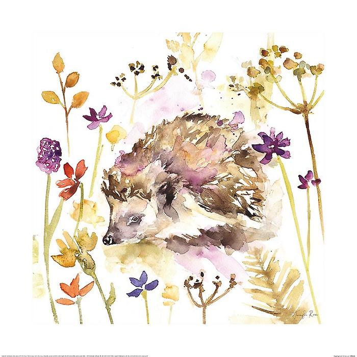 Jennifer Rose Hedgehog Print