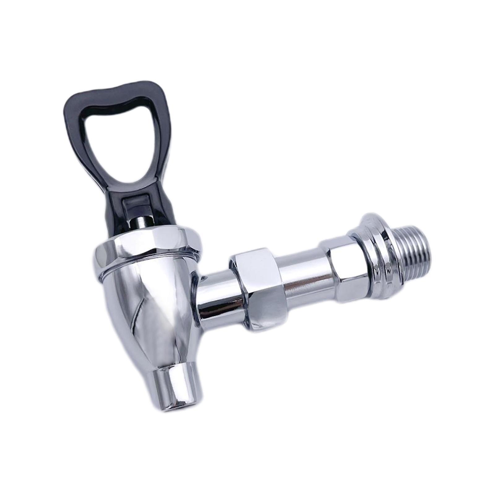 Getränkespender Wasserhahn Getränkezapfhahn Einfach zu installieren 1/2 Zoll mit Nussgetränkespender Auslauf für Milchteeeimer Büros