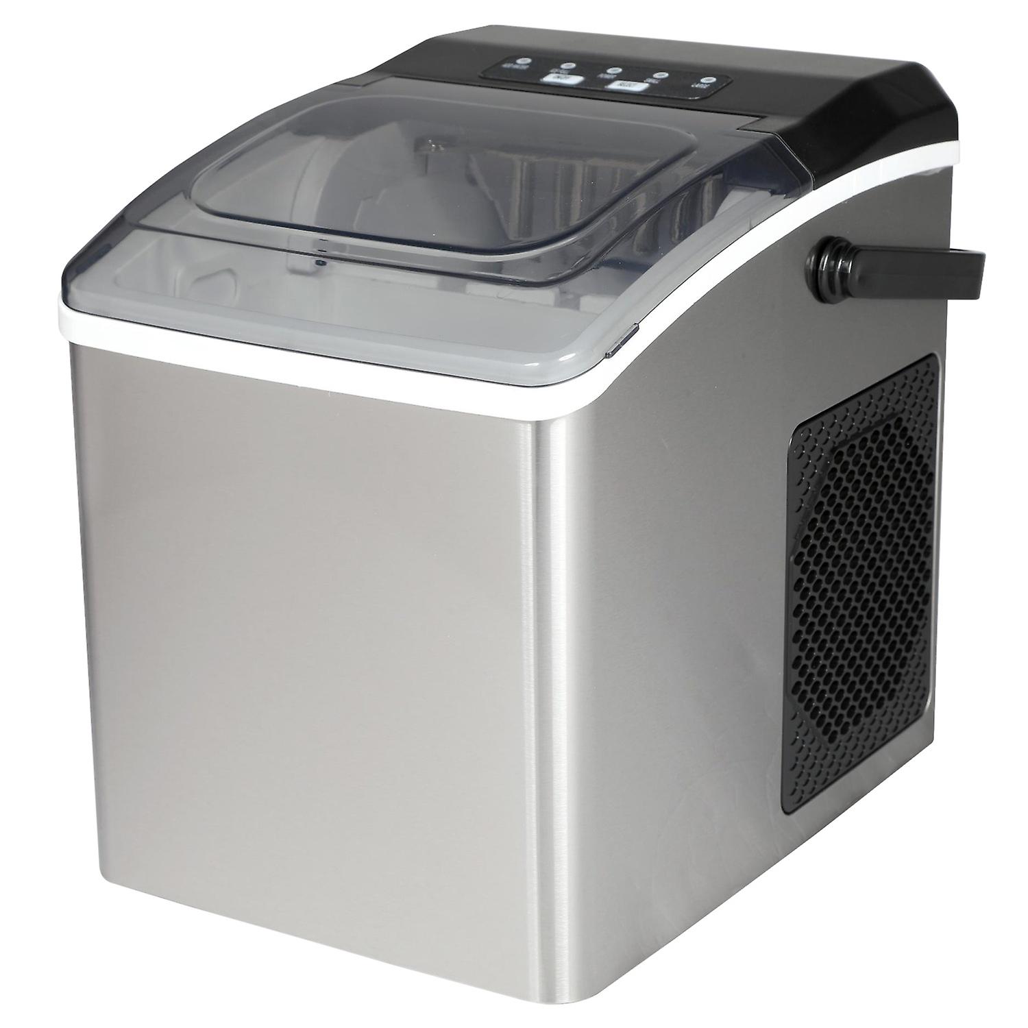 Koolatron Ice Maker Machine Compact Portable Countertop Ice Machine, 1.85L Tank
