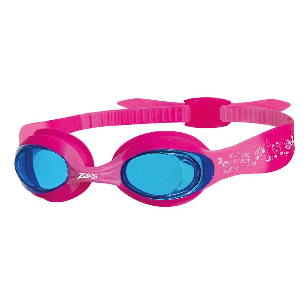 Zoggs Little Twist Kids Goggles - Pink / Blue Tint Unisex Kids
