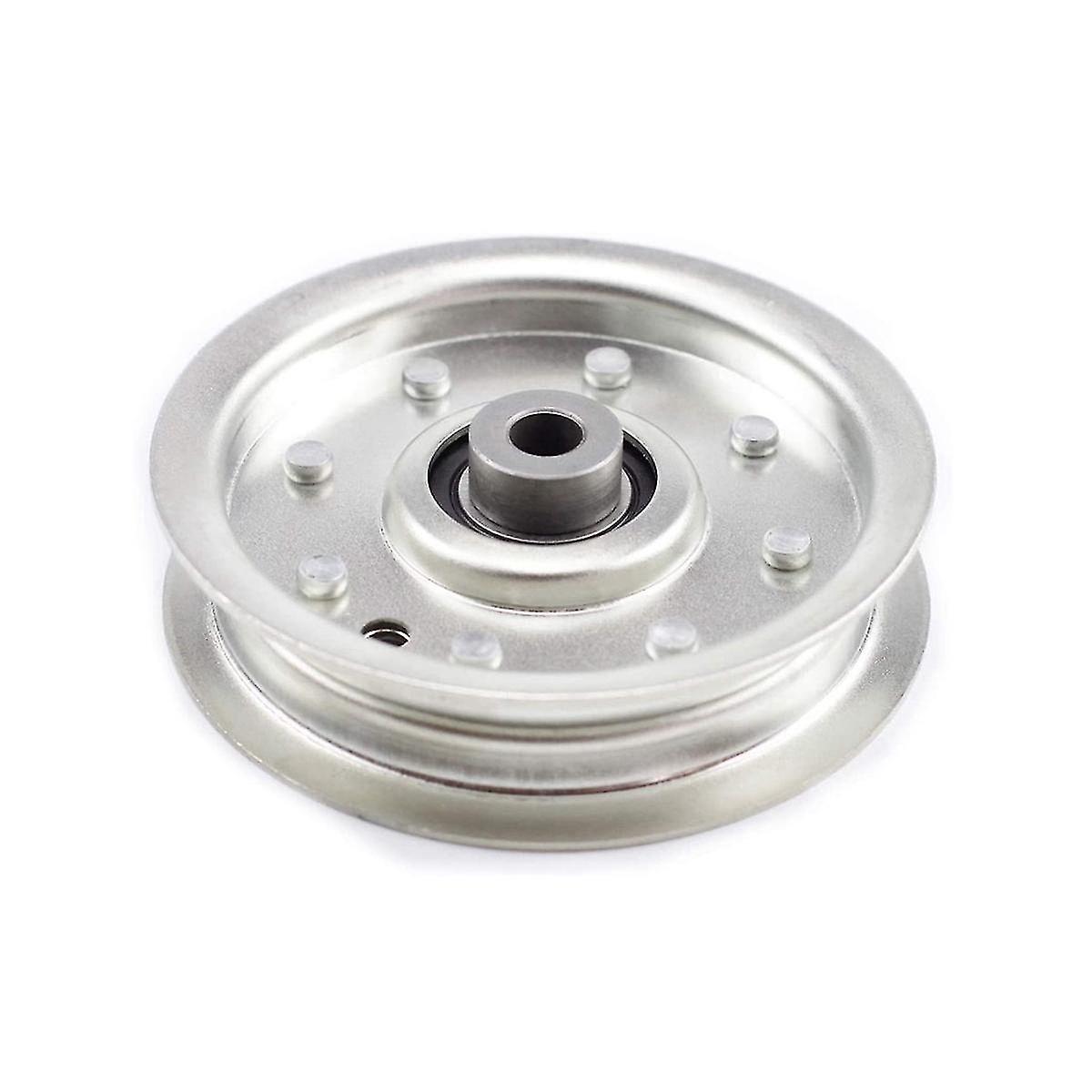 2 pcs Lawn Mower Single Groove White Zinc Idler Pulley 756-0627 756-0627b Gw-7560627 756-0627d