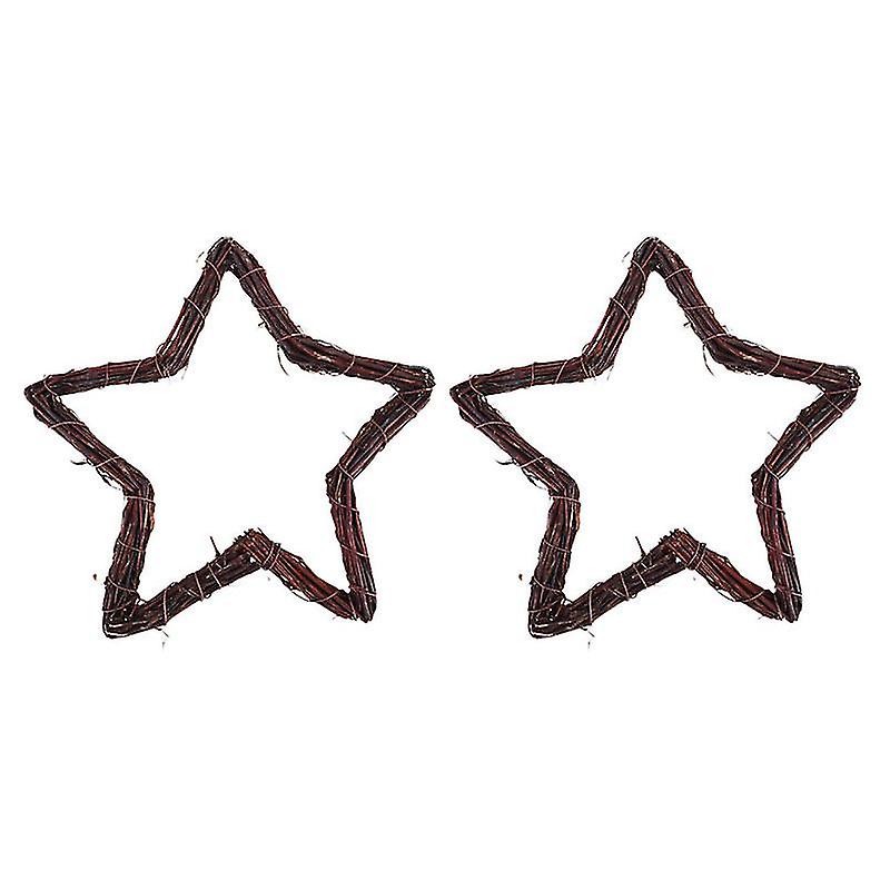 2pcs Rattan Wreath Frames