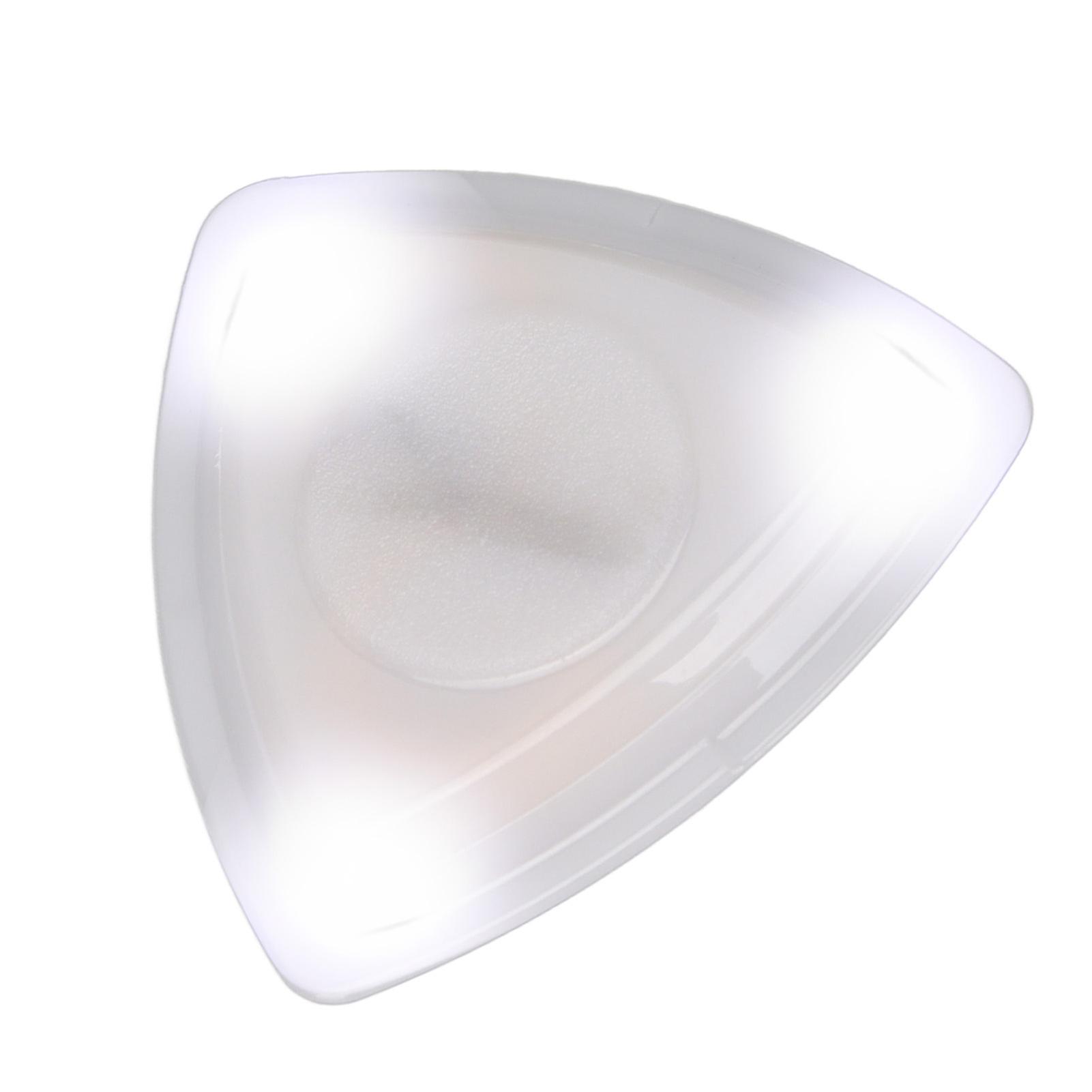 Glowing LED Guitar Pick with Built-In CR1220 3V Battery White