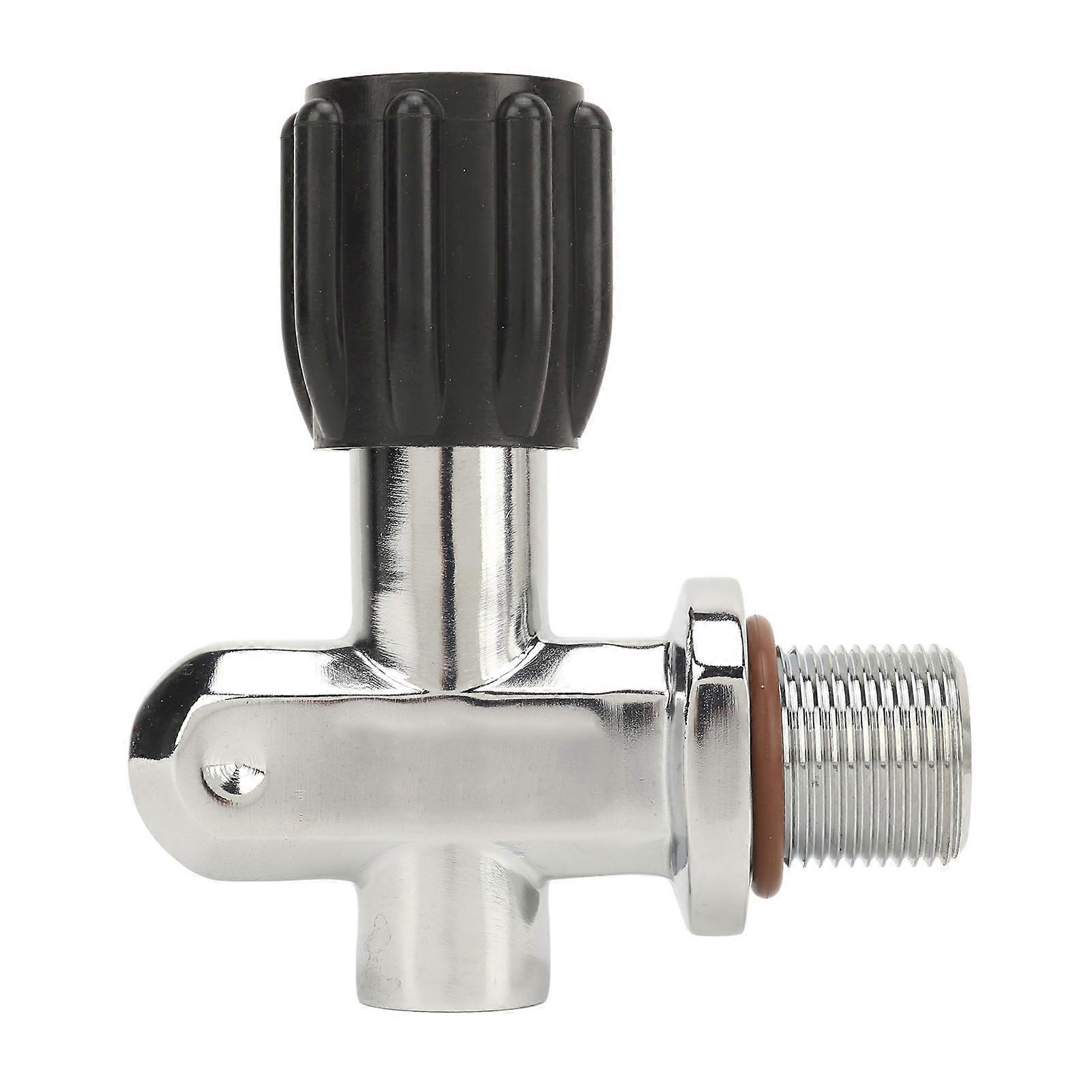 Βαλβίδα κυλίνδρων καταδύσεων G3/4 επιχρωμιωμένη βαλβίδα κυλίνδρων DIN YOKE διπλής χρήσης βαλβίδα κυλίνδρων υψηλής πίεσης για την πυρόσβεση με αναπνευστήρα