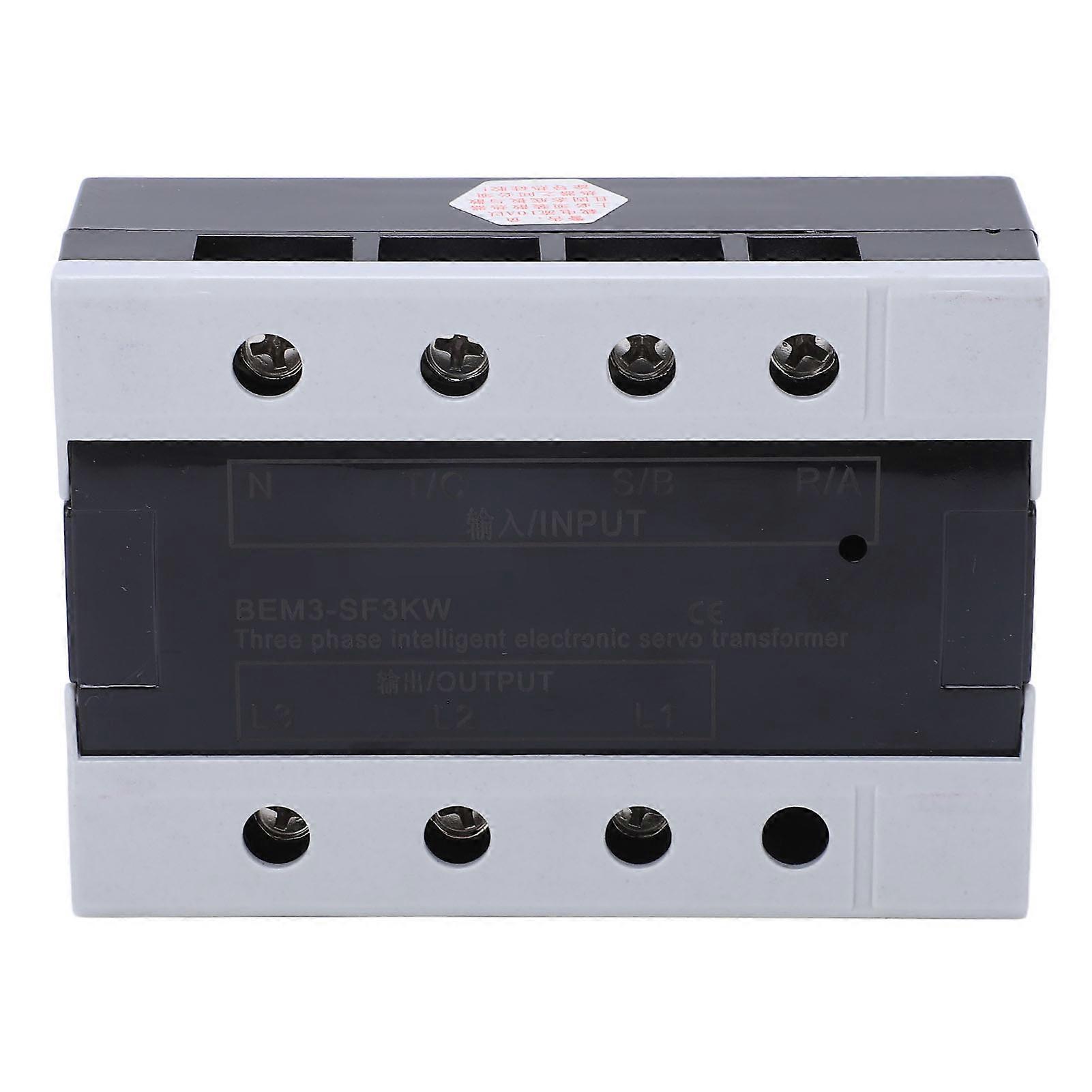 Servo Transformer 3 Phase 3KW 360?420V Input 200?230V Output Automatic Control for Working
