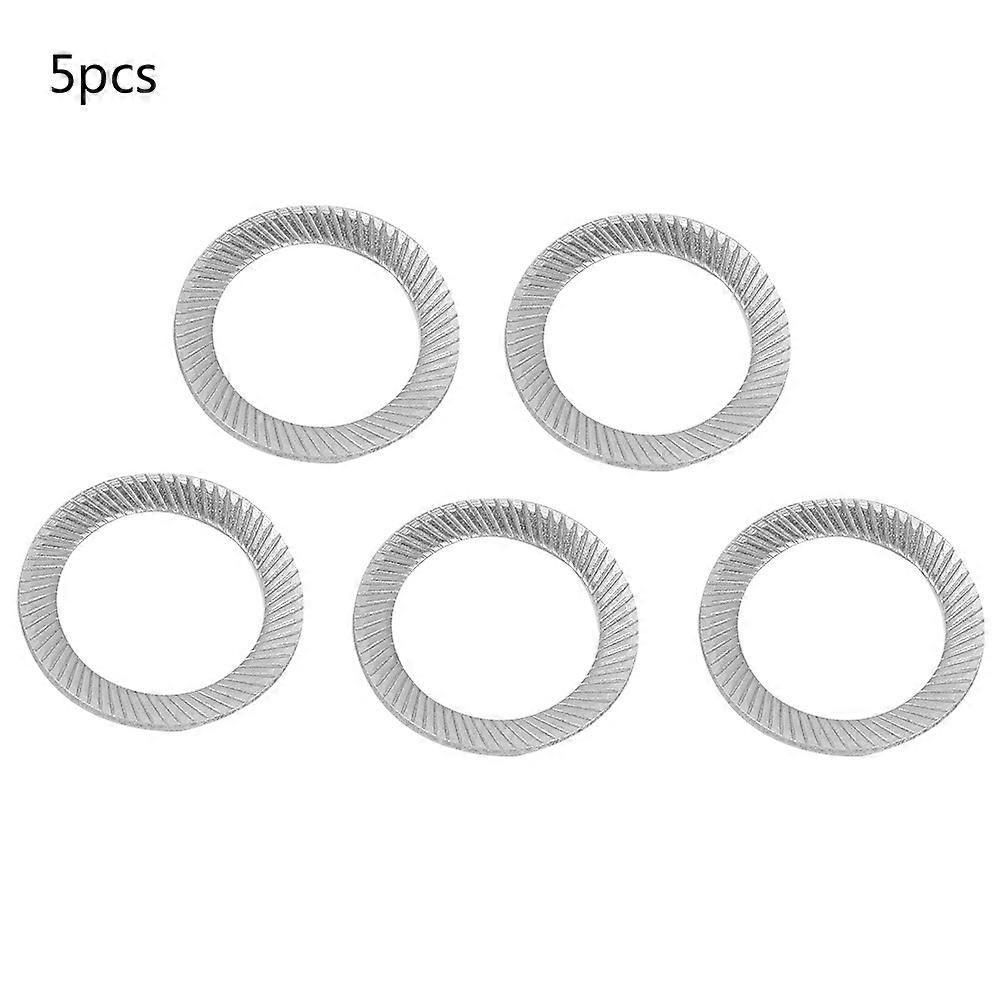 5pcs Stainless Steel Double Side Spring Locking Washer Tool Flat Set DIN9250 M20