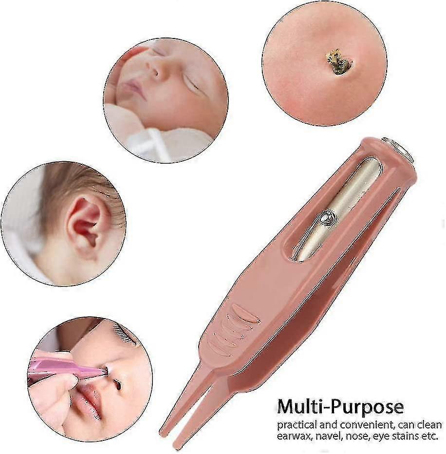 Pinças de nariz de bebê seguras e duráveis multiuso, alicate de limpeza