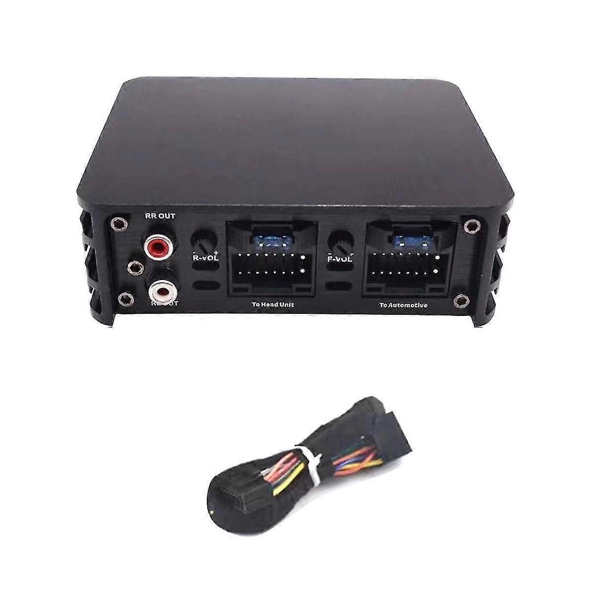Compatible with Car Android Radios Professional DSP Amplifier Audio Stereo 4X80W High Fidelity Power