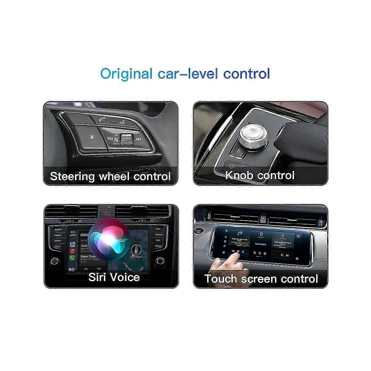 Carplay Ai Box Mini Android 11.0 Wireless Adapter Multimedia Player Wifi Audio Musicmv für Auto Bui